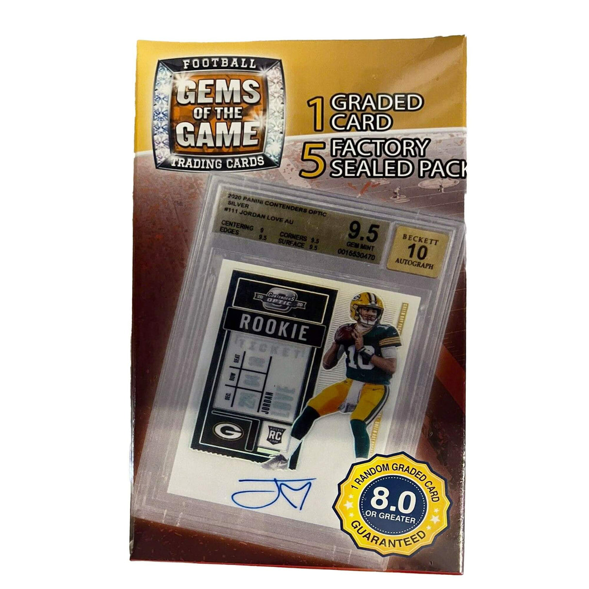 2023 MJH Gems of the Game Football Value Mystery Box