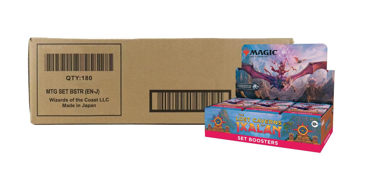 Magic the Gathering Lost Caverns of Ixalan Set Booster 6-Box Case