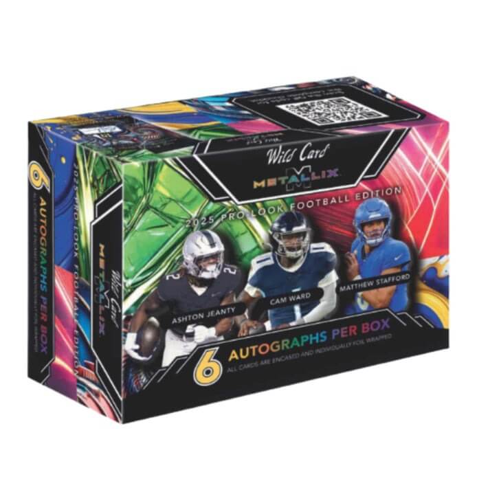 2025 Wild Card Metallix Pro-Look Edition Football Hobby Box