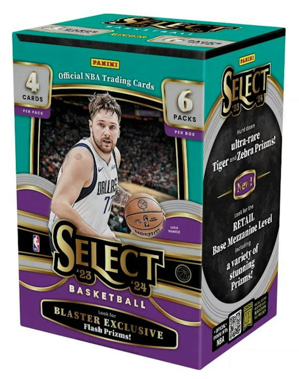 2023/24 Panini Select Basketball 6-Pack Blaster Box