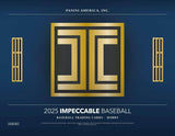 2025 Panini Impeccable Baseball Hobby 3-Box Case