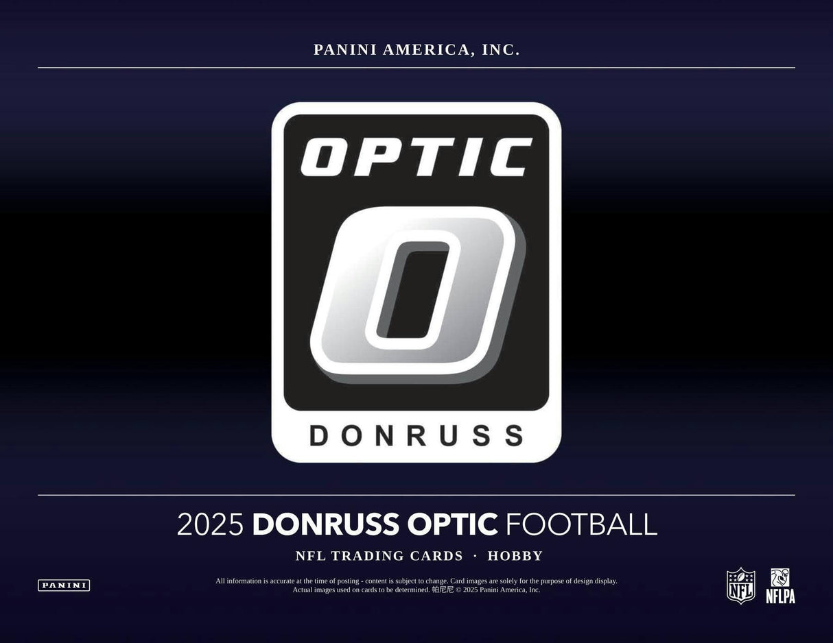 2025 Panini Donruss Optic Football Hobby Box