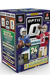 2023 Panini Donruss Optic Football 6-Pack Blaster Box (Blue Scope Parallels)