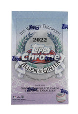 2022 Topps Allen & Ginter Chrome Baseball Hobby Pack