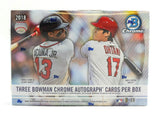 2018 Bowman Chrome Baseball Jumbo HTA Choice Box