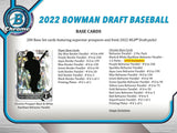 2022 Bowman Draft Baseball Hobby Lite Box