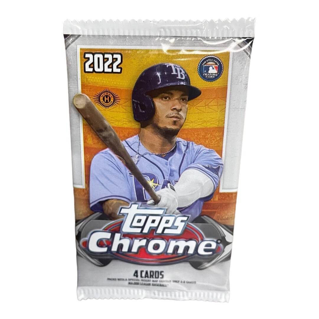 2022 Topps Chrome Baseball Hobby Jumbo Pack