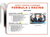 2022 Topps Formula 1 Chrome Hobby Lite Box