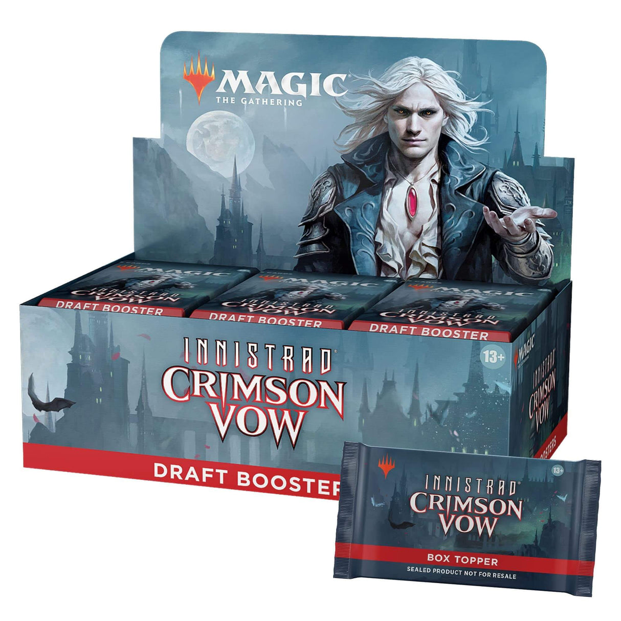 Magic The Gathering: Innistrad Crimson Vow Draft Booster Box
