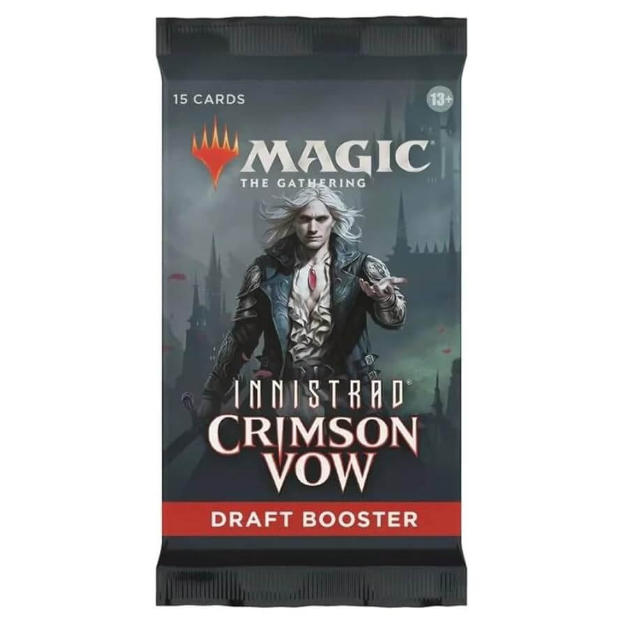 Magic The Gathering: Innistrad Crimson Vow Draft Booster Pack