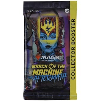 Magic The Gathering: March of the Machine Aftermath Collector's Booster Pack