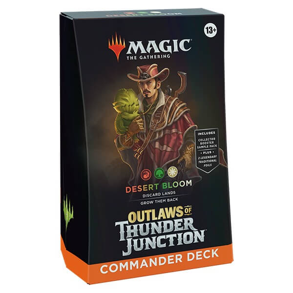 Magic The Gathering: Outlaws of Thunder Junction Commander Deck (4 Decks)