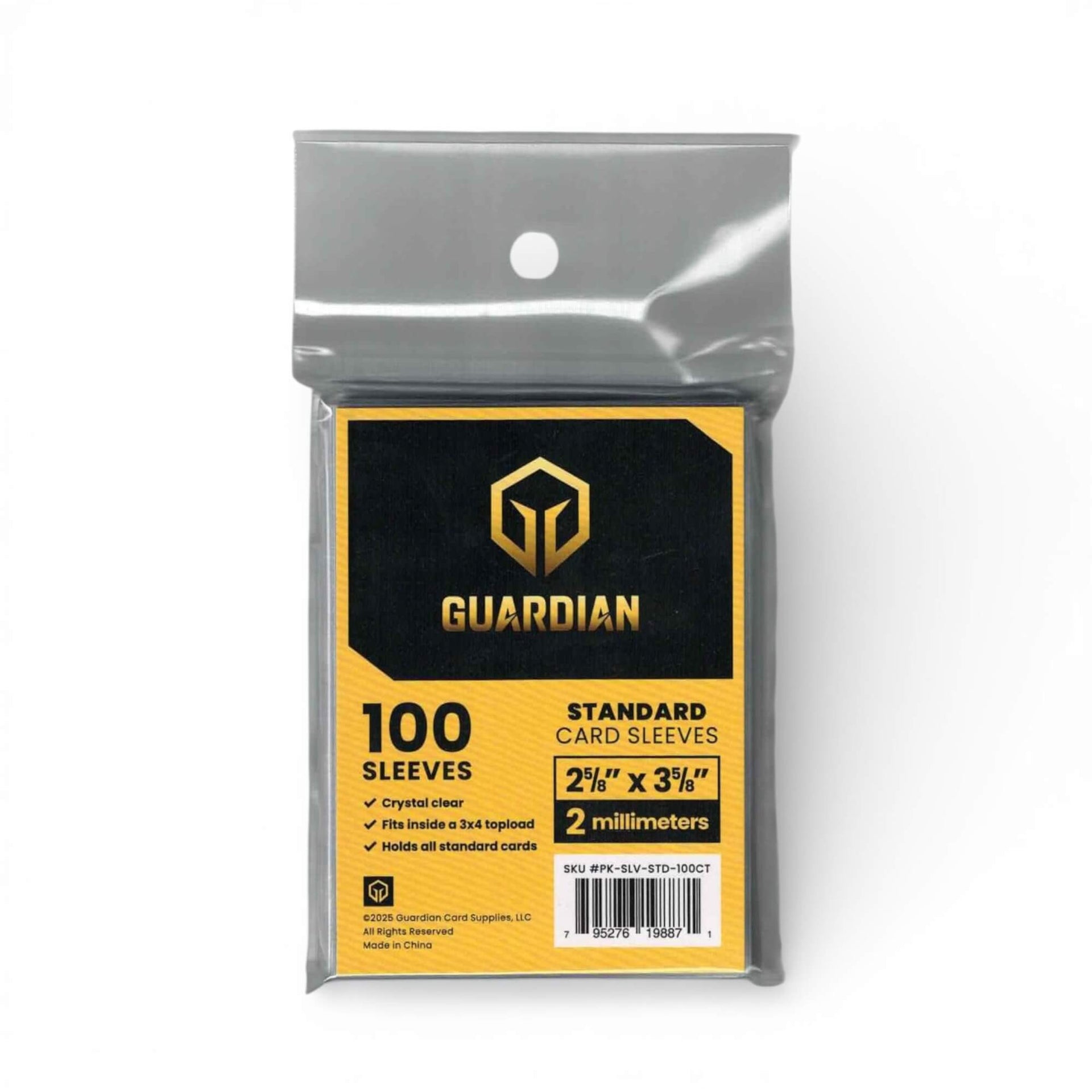 Guardian Standard Trading Card Sleeves (100ct Pack)