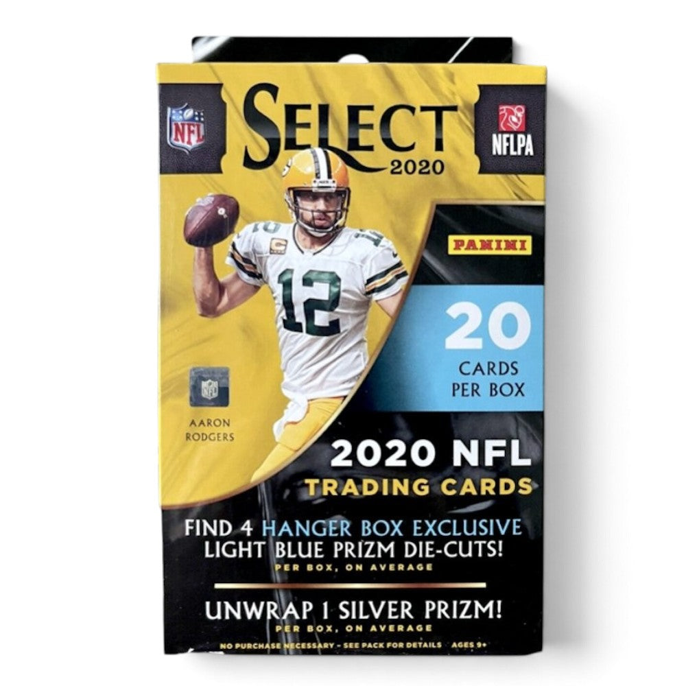 2020 Panini Select Football Hanger Box (Light Blue Prizms)