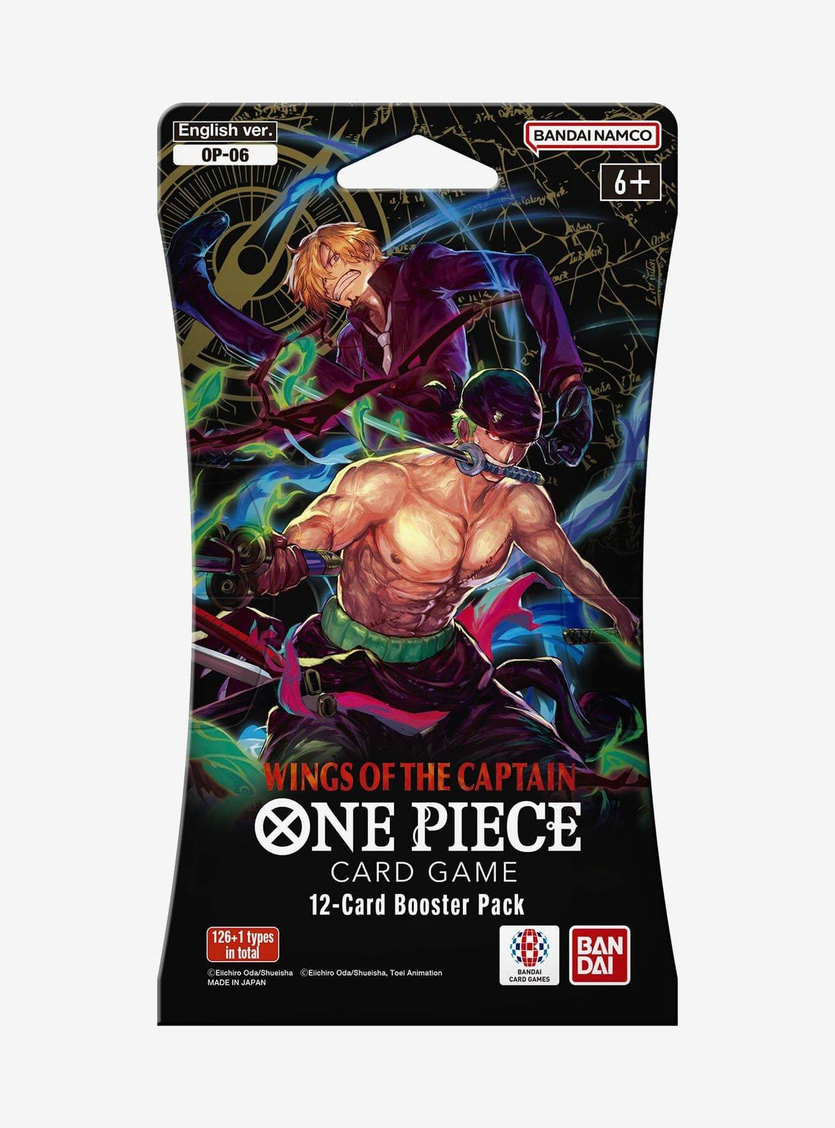One Piece (OP-06): Wings of the Captain Sleeved Booster Pack