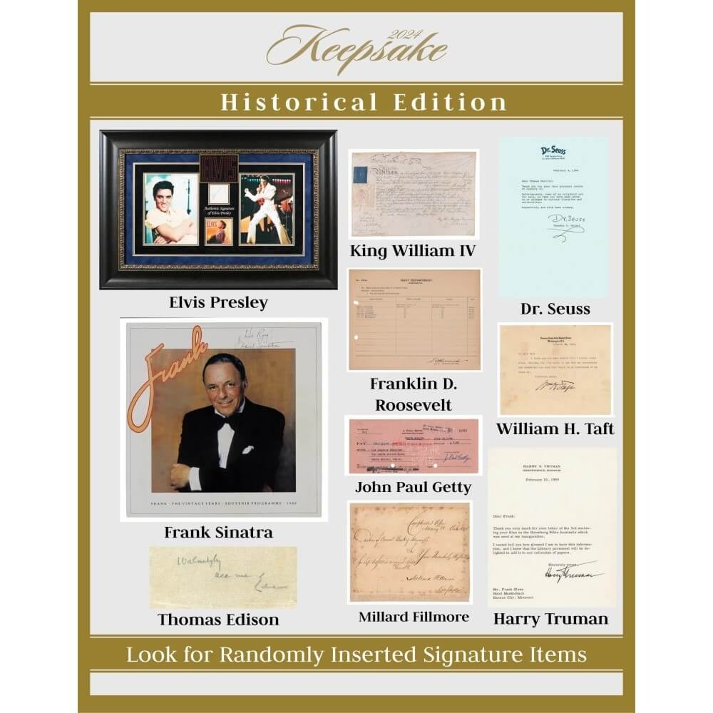 2024 Keepsake Historical Edition Hobby Box