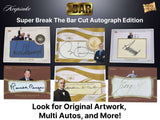 Super Break: The Bar Cut Autograph Hobby Box (1/1 Cut Signatures!)