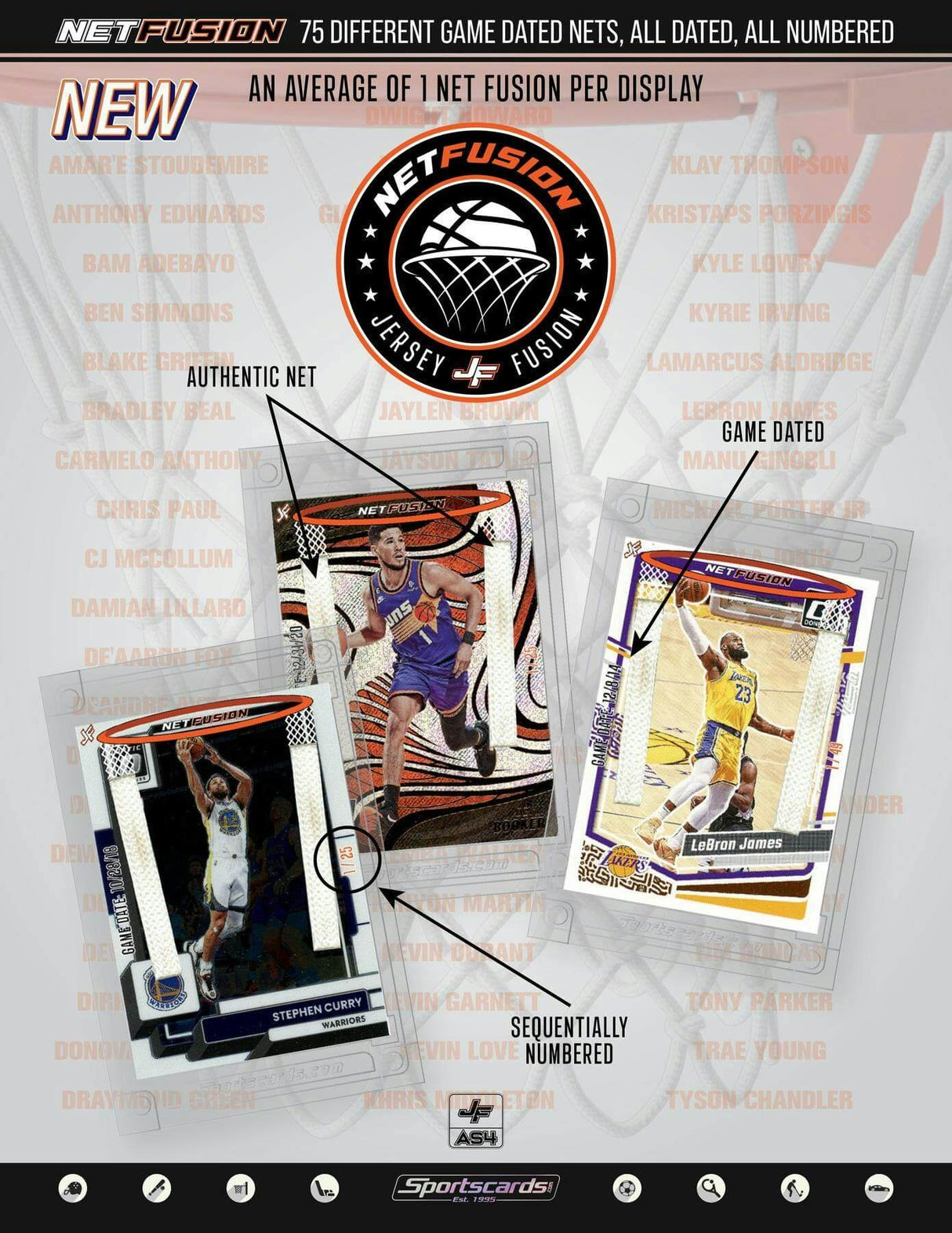 2025 Jersey Fusion All Sports Series 4 Hobby Pack
