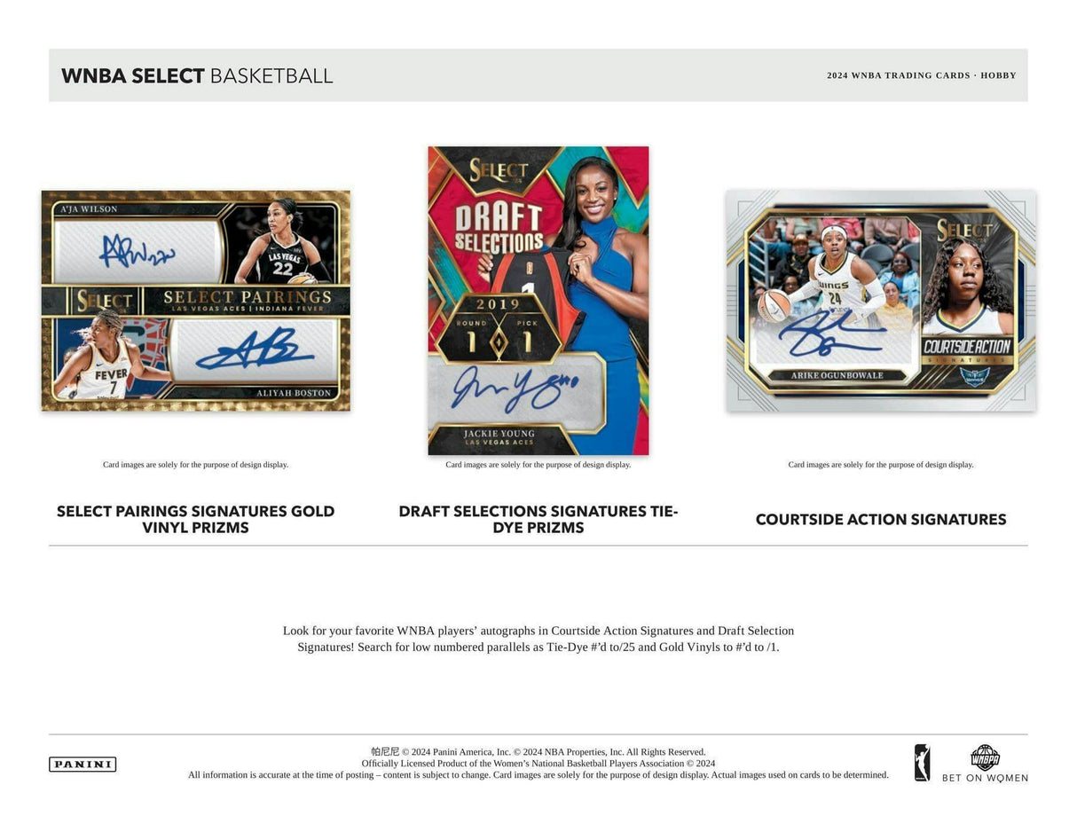 2024 Panini Select WNBA Basketball Hobby Pack