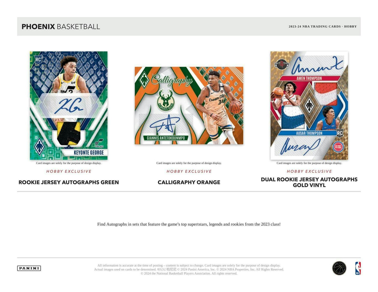 2023/24 Panini Phoenix Basketball Hobby Pack