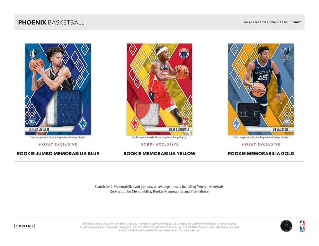 2023/24 Panini Phoenix Basketball Hobby Pack