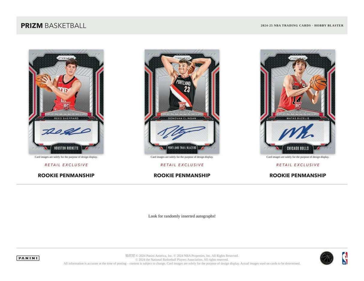 2024/25 Panini Prizm Basketball 6-Pack Hobby Blaster Box
