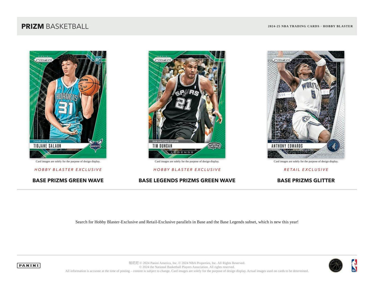2024/25 Panini Prizm Basketball 6-Pack Hobby Blaster Box