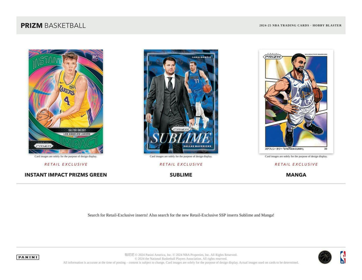 2024/25 Panini Prizm Basketball 6-Pack Hobby Blaster Box