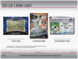 2024 Leaf A Bronx Legacy NYC Series 2 Baseball Hobby Box