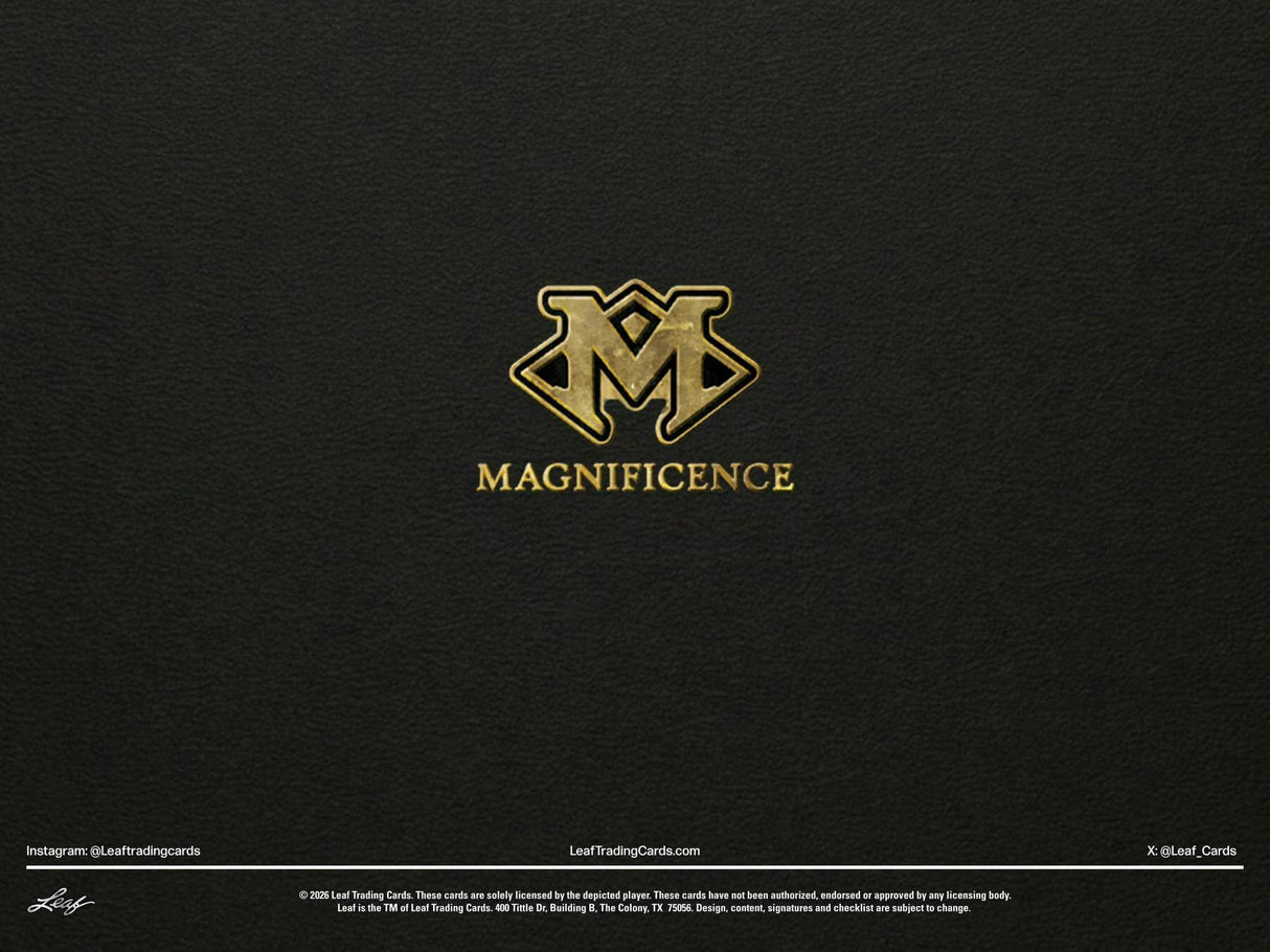 2026 Leaf Magnificence Hobby Box
