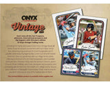 2024 Onyx Vintage Base Series Baseball Hobby Box