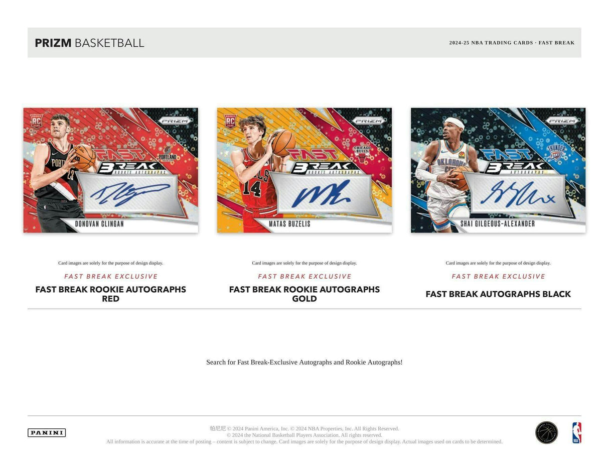 2024/25 Panini Prizm Basketball Fast Break Box