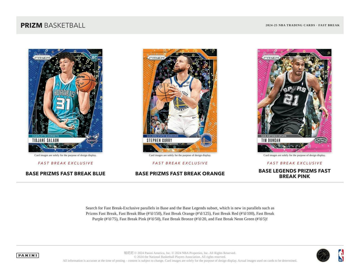 2024/25 Panini Prizm Basketball Fast Break Box