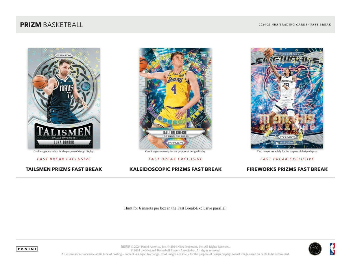 2024/25 Panini Prizm Basketball Fast Break Box