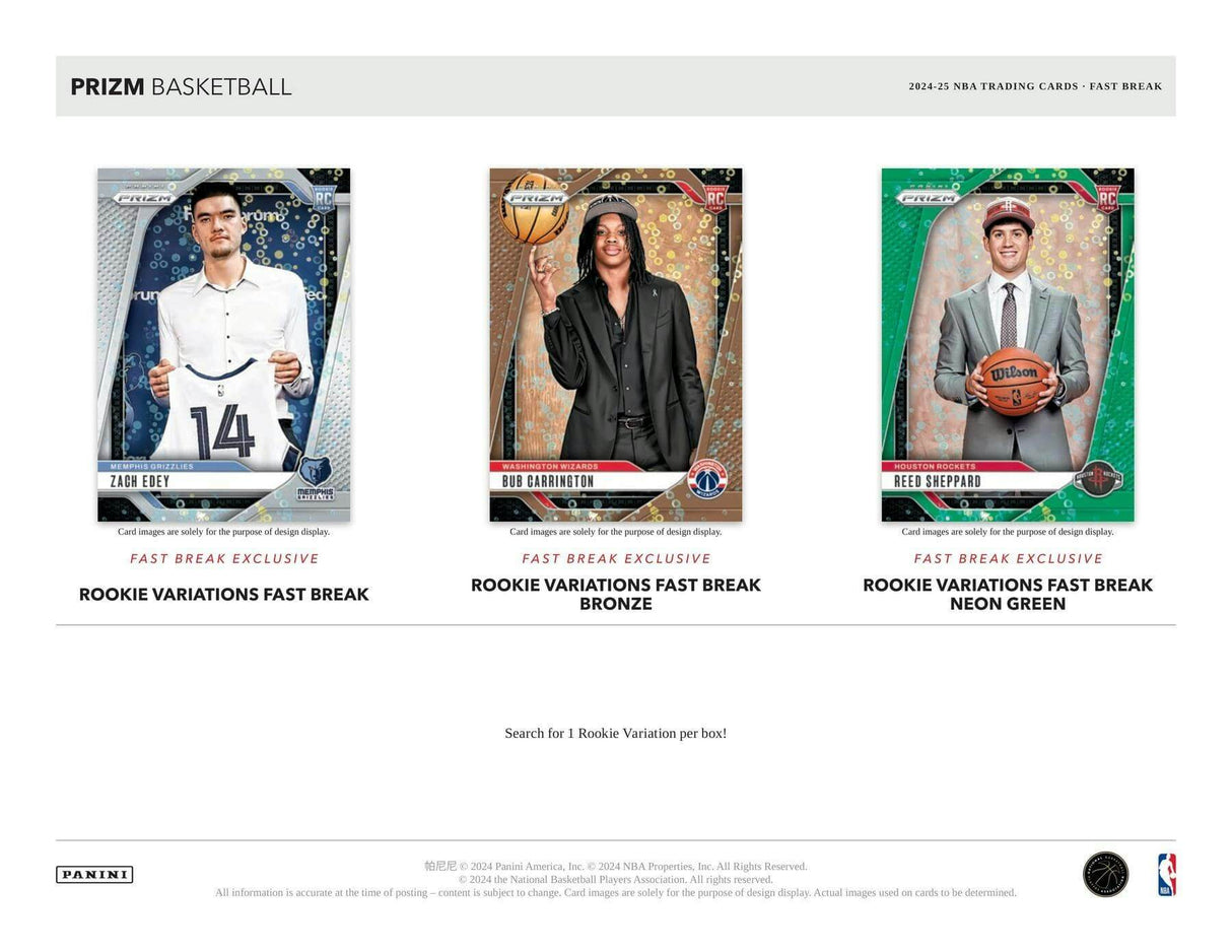 2024/25 Panini Prizm Basketball Fast Break Box