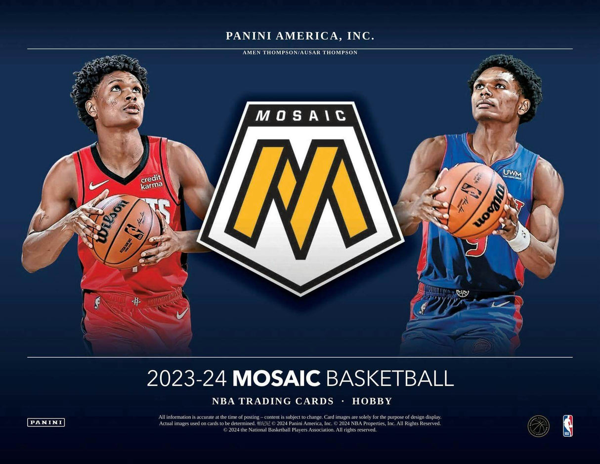 2023/24 Panini Mosaic Basketball Hobby Box