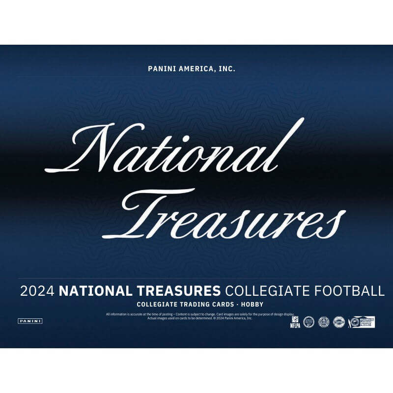 2024 Panini National Treasures Collegiate Football Hobby Box