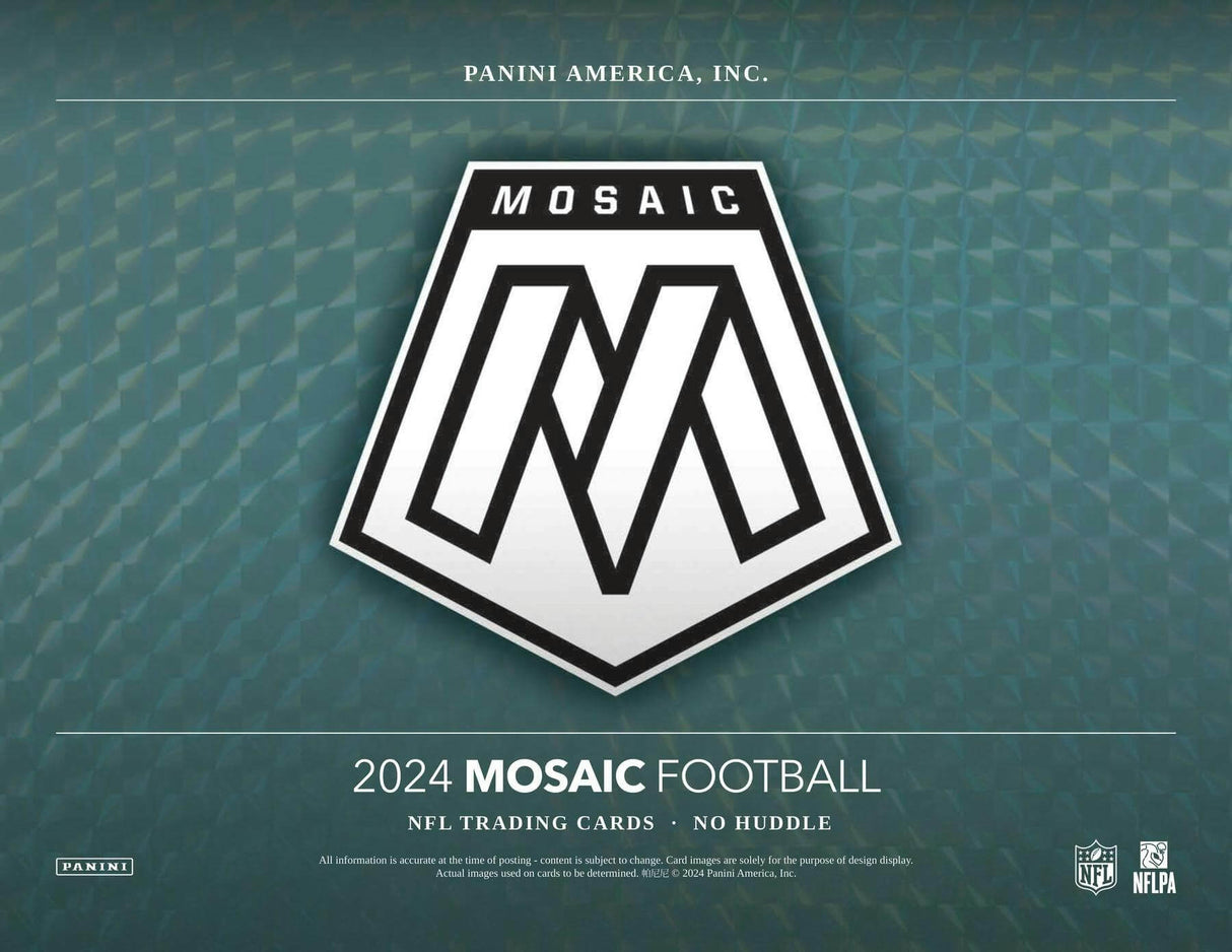 2024 Panini Mosaic No Huddle Football Hobby Box