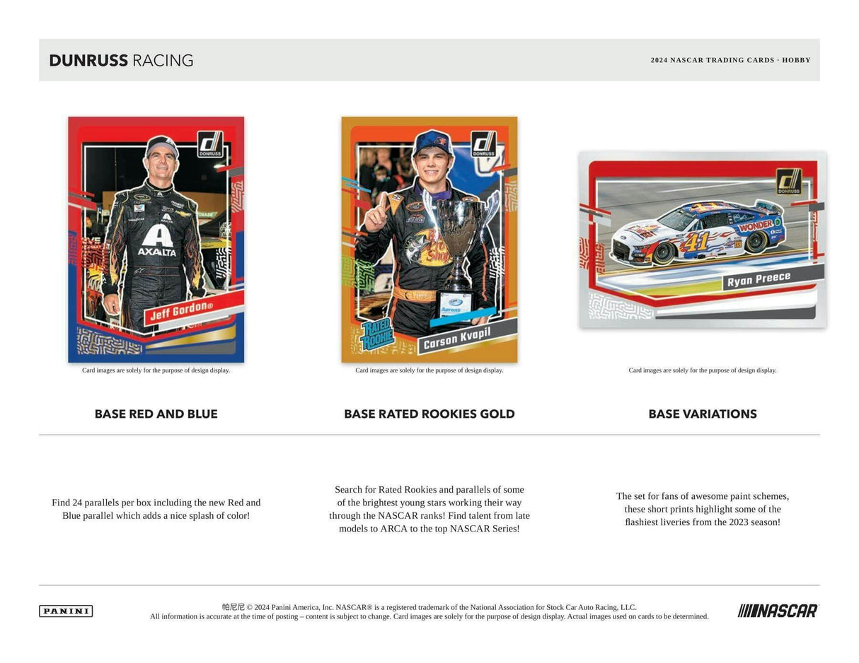 2024 Panini Donruss NASCAR Racing Hobby Box