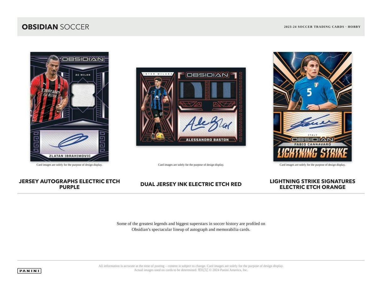 2023/24 Panini Obsidian Soccer Hobby Box