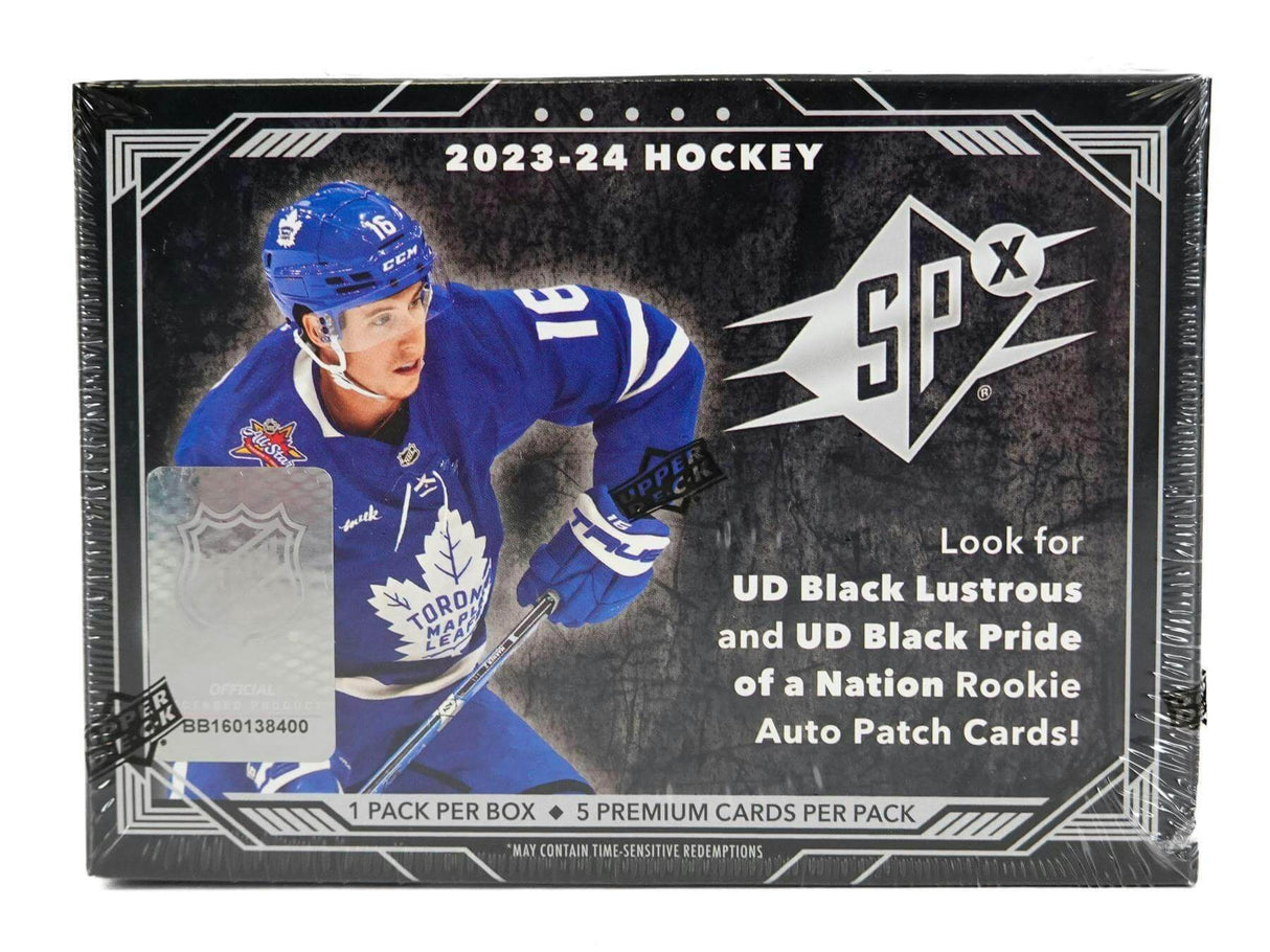 2023/24 Upper Deck SPx Hockey Hobby Box