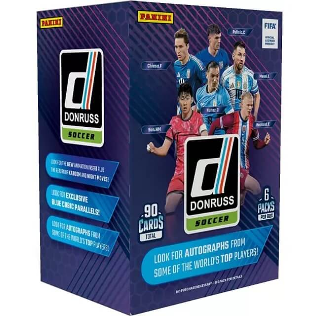 2024/25 Panini Donruss Soccer 6-Pack Blaster Box