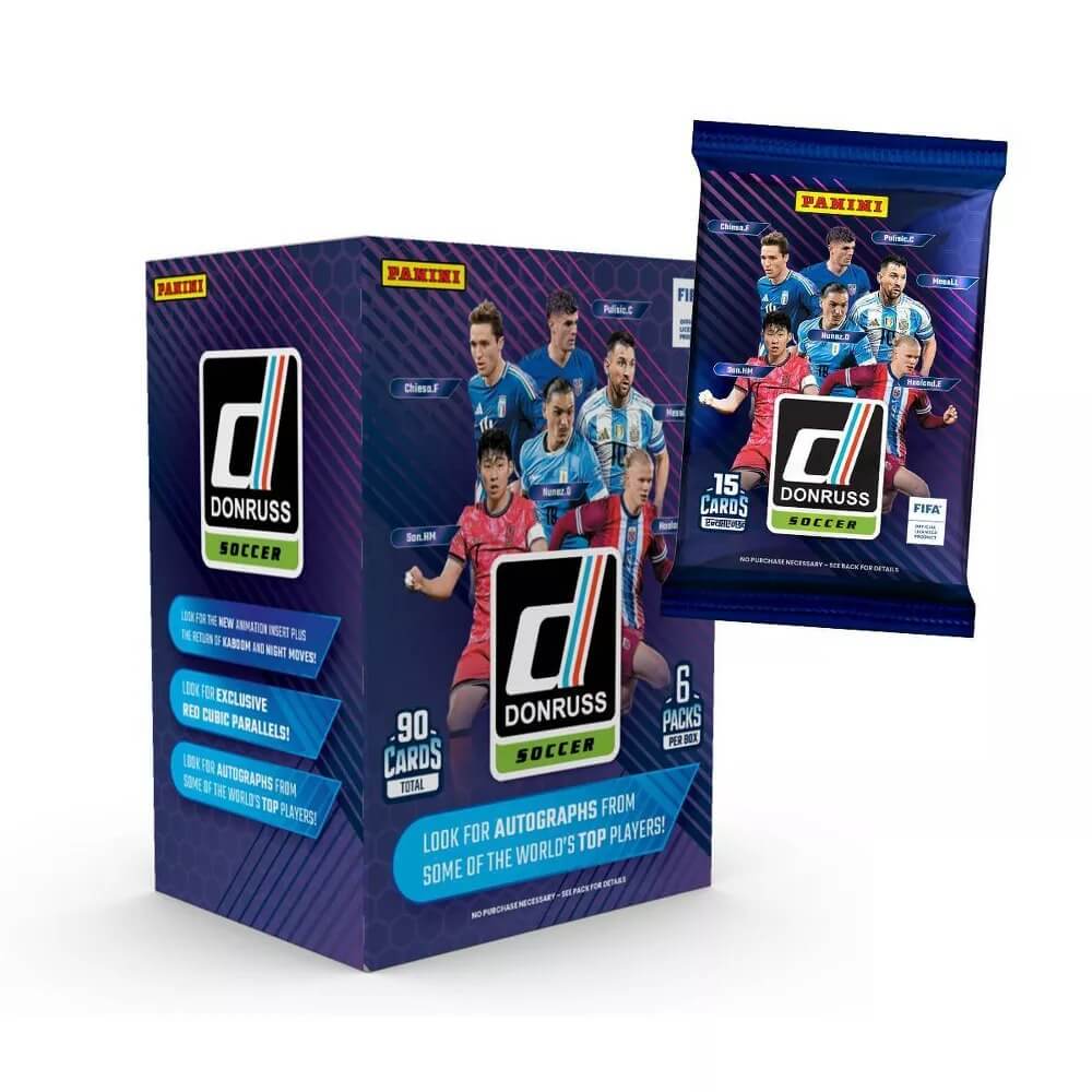 2024/25 Panini Donruss Soccer 6-Pack Blaster Box