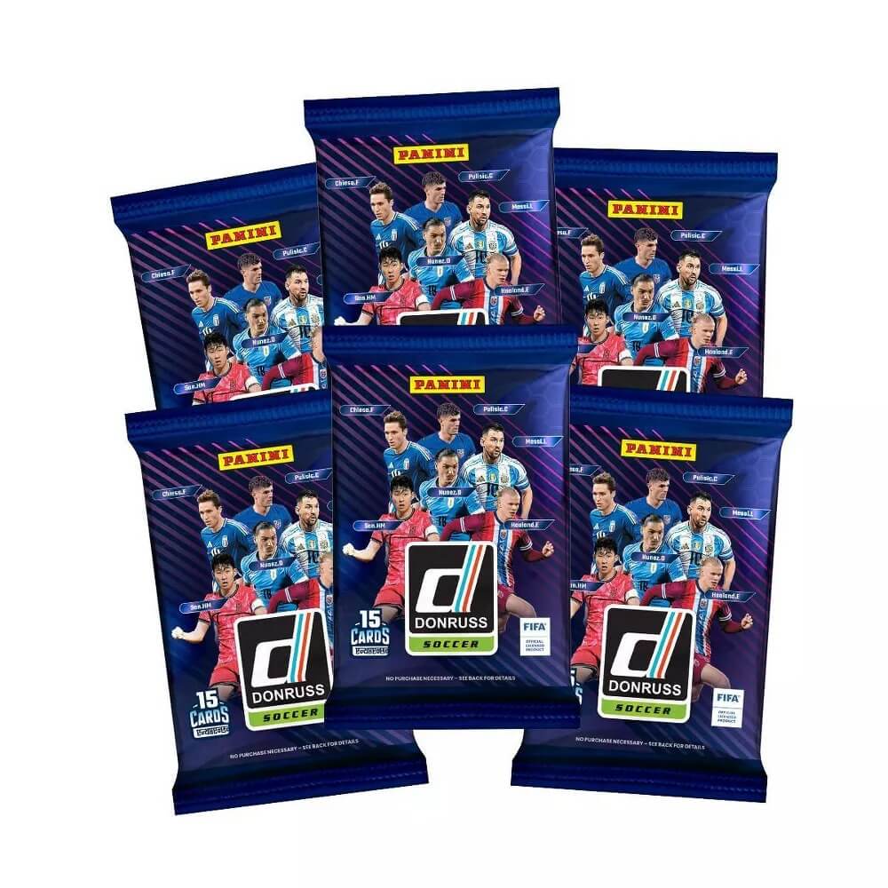 2024/25 Panini Donruss Soccer 6-Pack Blaster Box