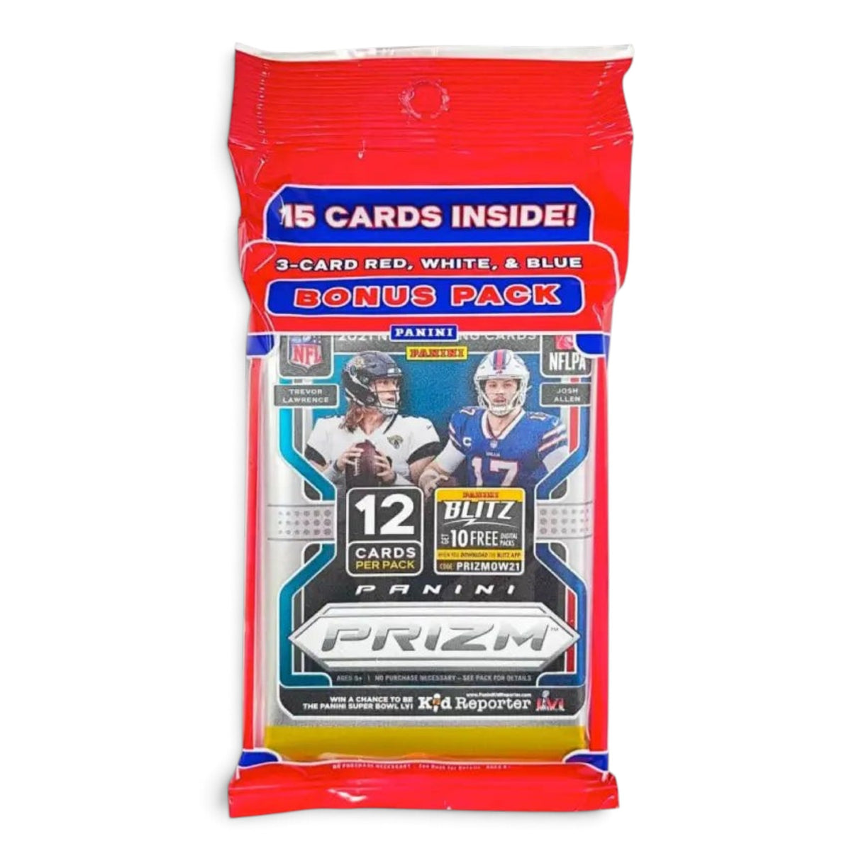 2021 Panini Prizm Football Cello Pack