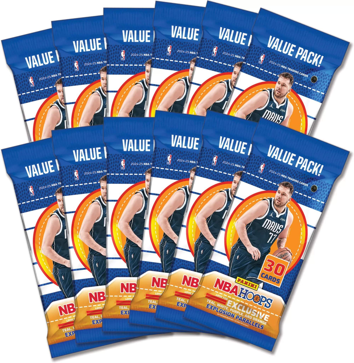 2024/25 Panini Hoops Basketball NBA Jumbo Value Fat Pack Box