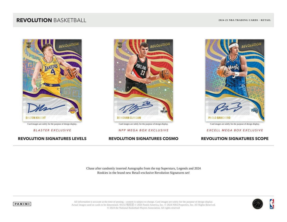 2024/25 Panini Revolution Basketball Mega Box