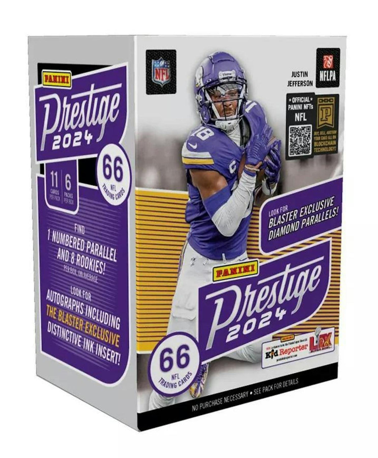 2024 Panini Prestige Football 6-Pack Blaster Box