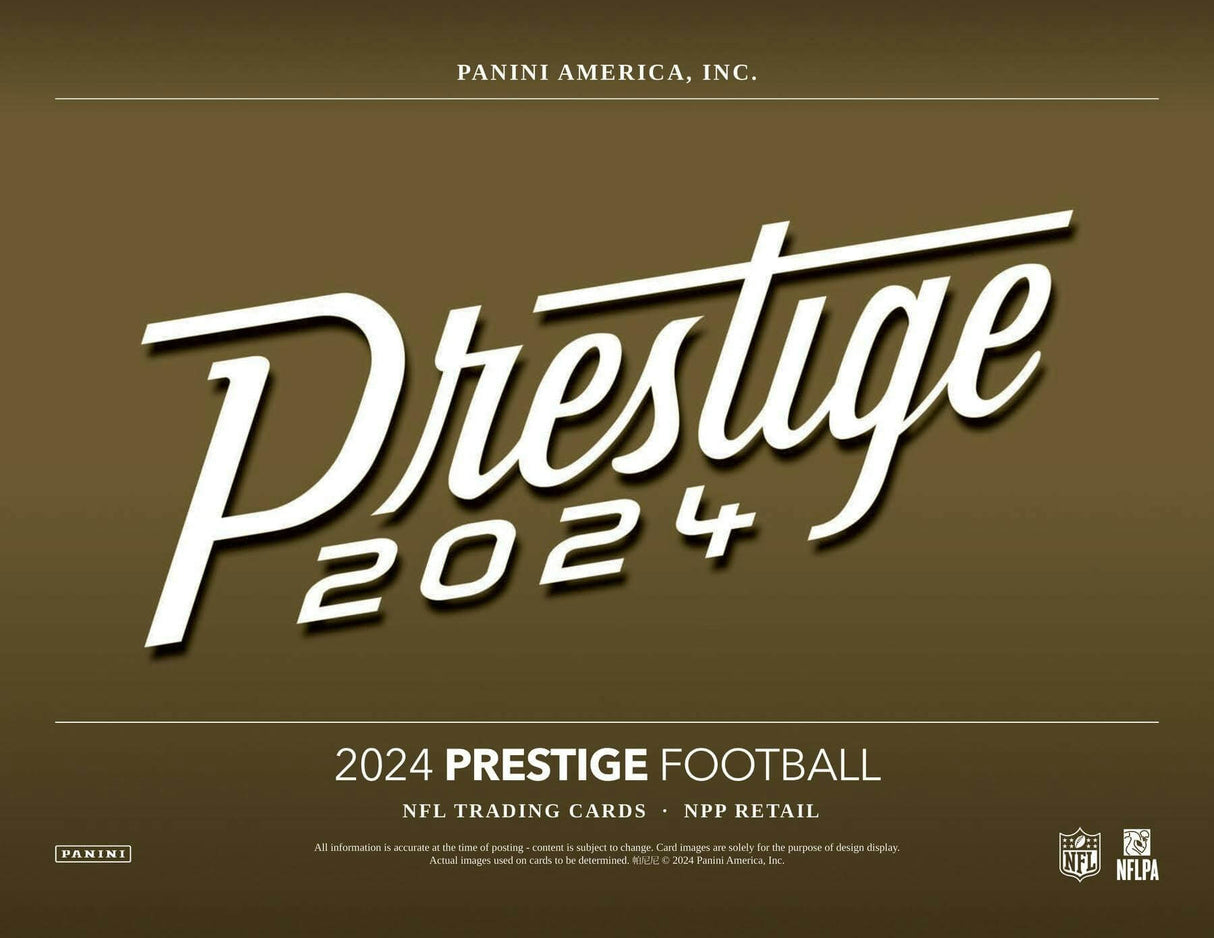 2024 Panini Prestige Football Jumbo Value Pack