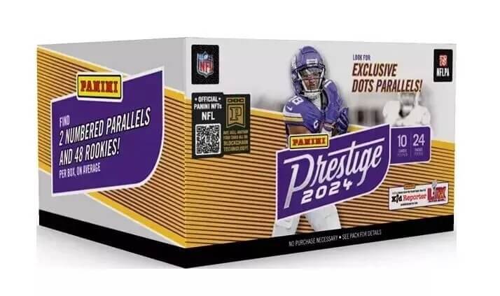 2024 Panini Prestige Football Factory Sealed Retail Pack